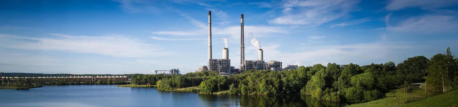 Hyco Lake Powerplant Daytime