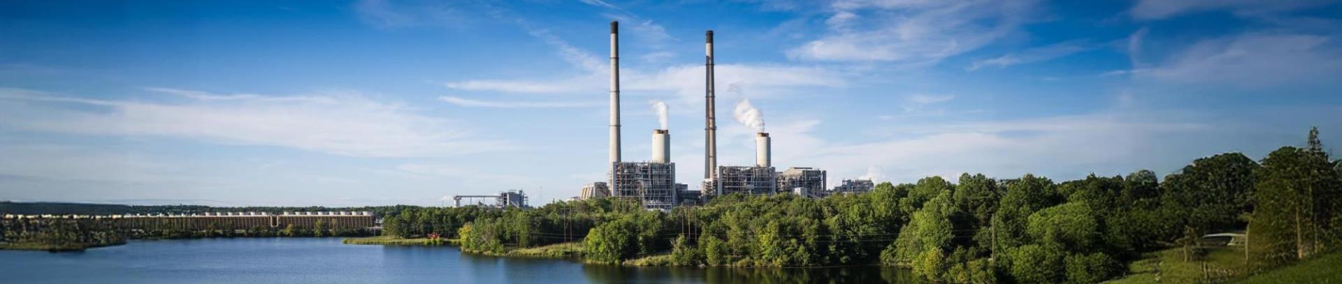 Hyco Lake Powerplant Daytime