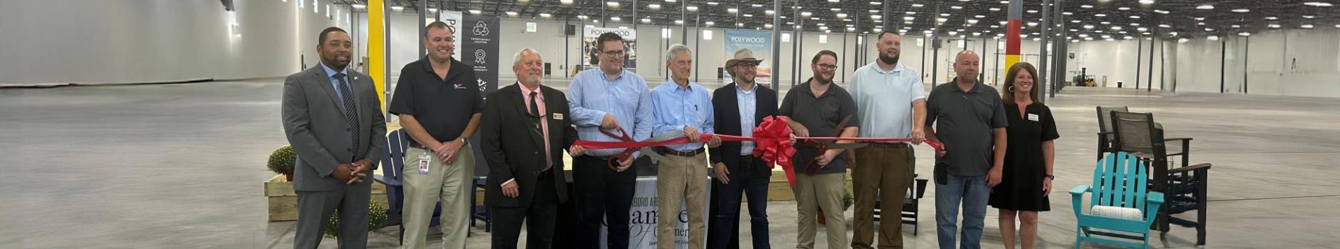 Polywood Ribbon Cutting